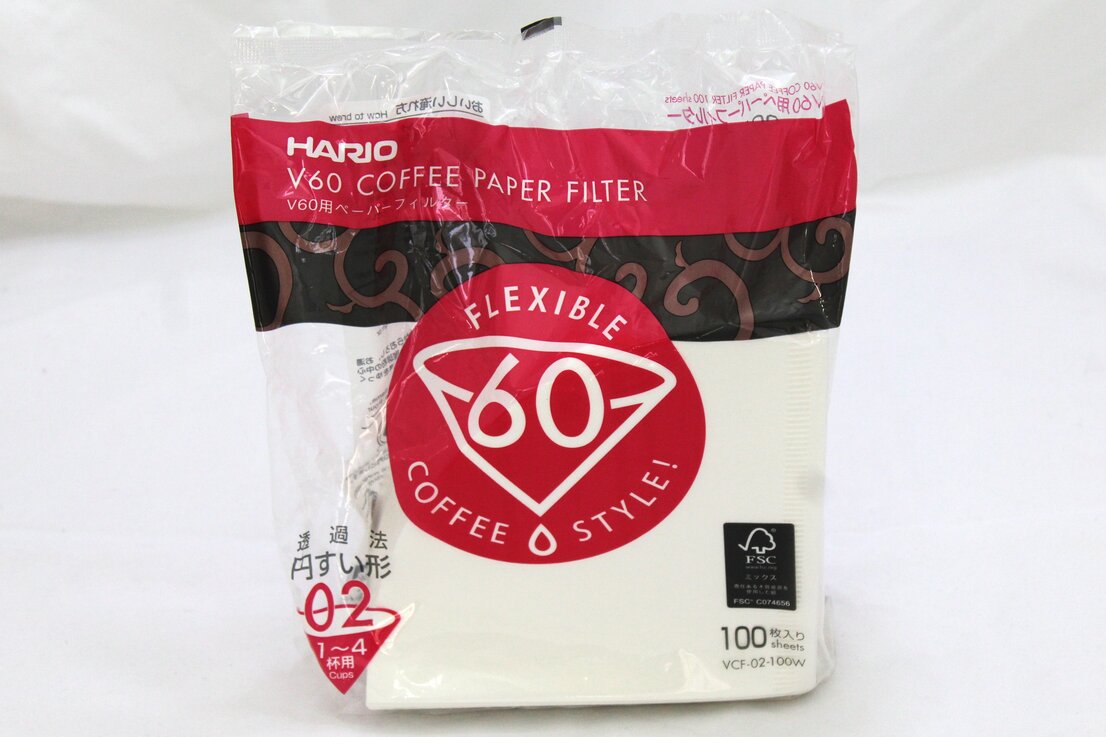 Filtre V60 - 100 filtres à café en papier pour dripper V60 N°02
