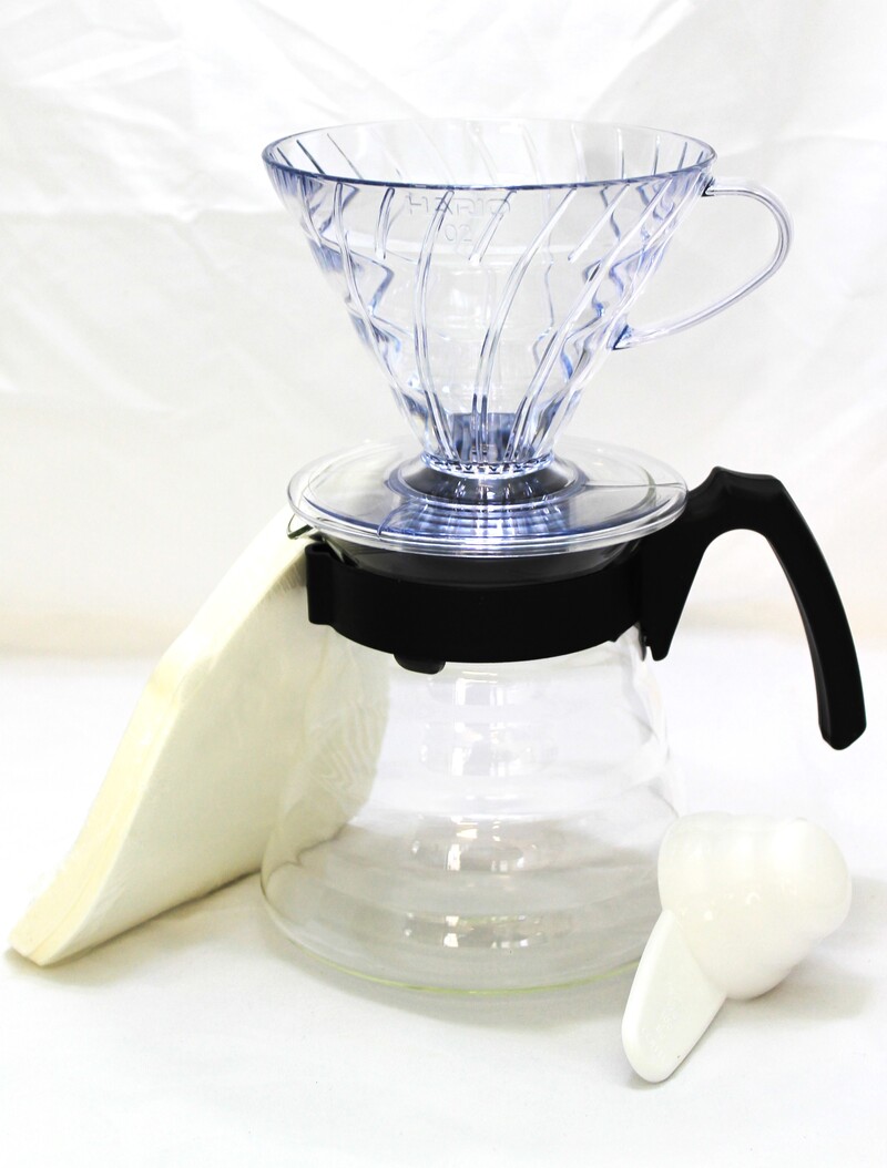  Hario V60 Plastic Coffee Dripper Pour Over Cone Coffee